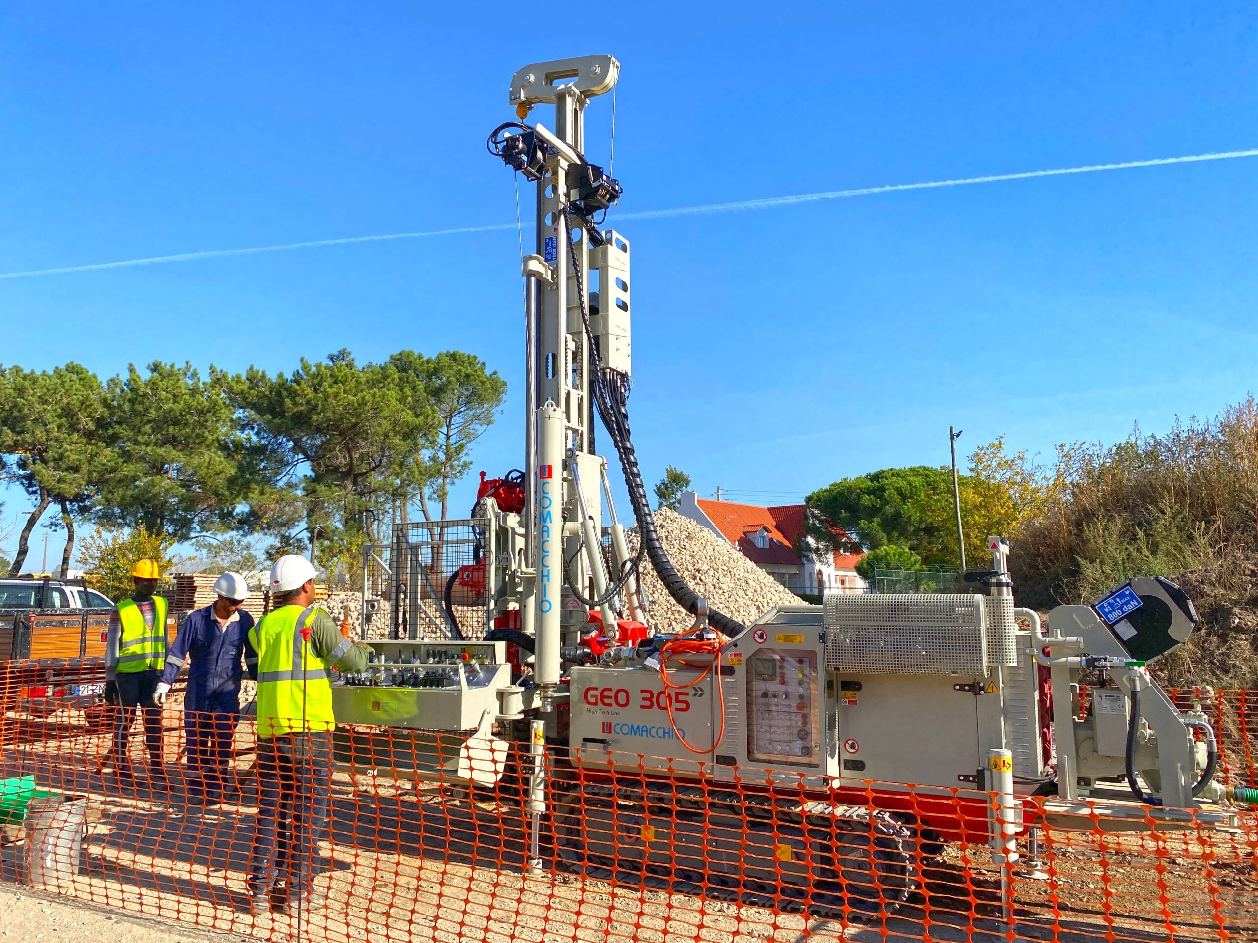 GEO 305 Comacchio: powerful drill rig for geotechnical work GEO 305 Comacchio: powerful drill rig for geotechnical work