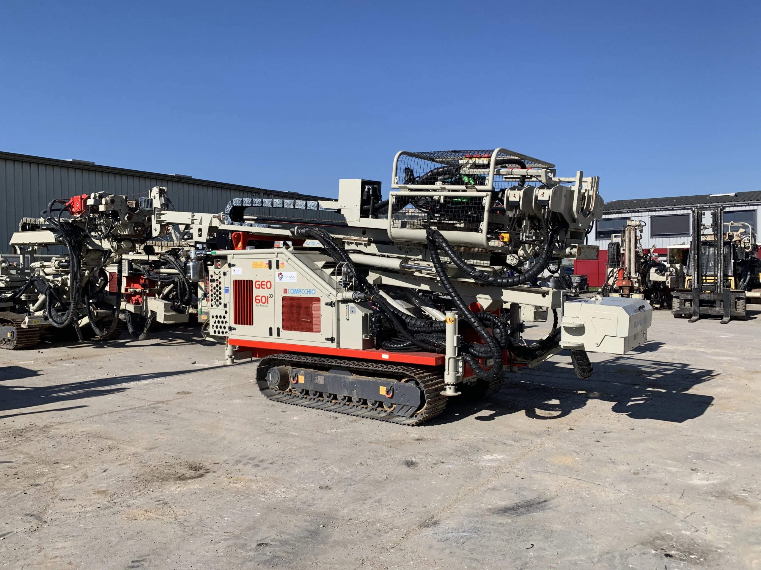 GEO 601 Comacchio: powerful drill for all geotechnical work