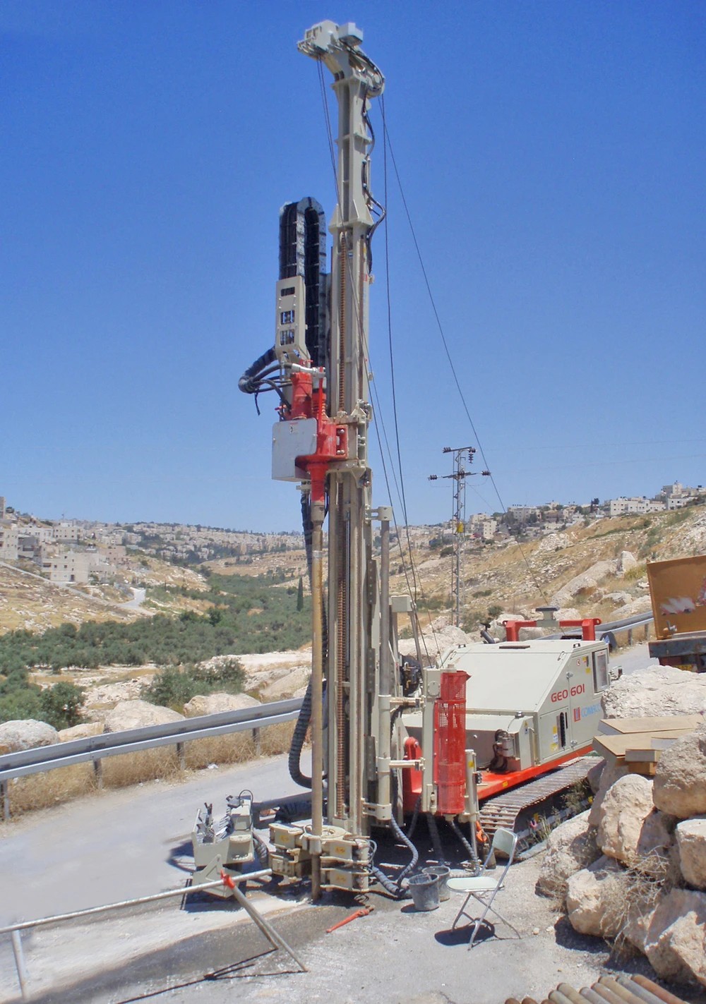GEO 601 Comacchio: powerful drill for all geotechnical work