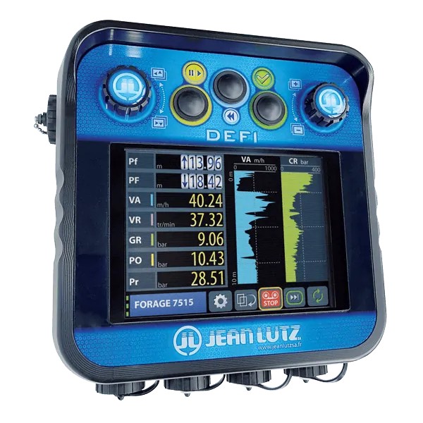 Jean Lutz data loggers: drilling supervision and control Jean Lutz data loggers: drilling supervision and control