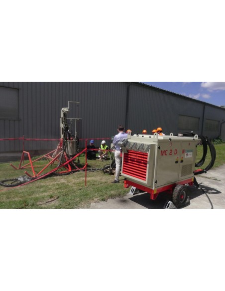 MC2D Comacchio: lightweight and modular drill rig