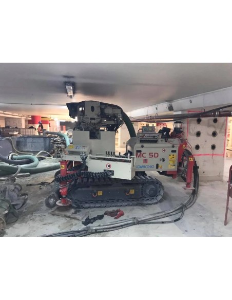 MC5D Comacchio: hydraulic drill rig for demanding civil works