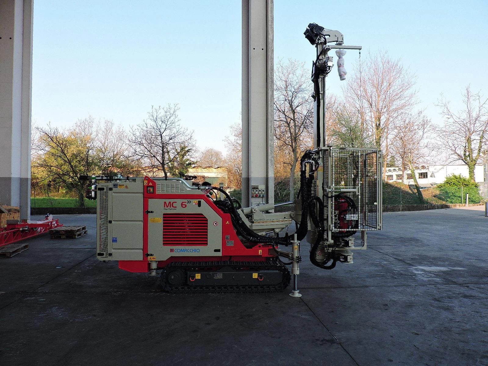 MC6 Comacchio: compact and powerful drill rig for civil works MC6 Comacchio: compact and powerful drill rig for civil works