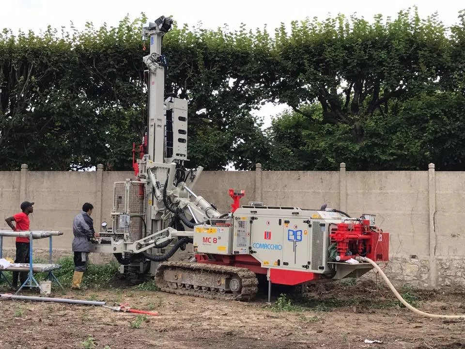 MC 8 Comacchio: versatile drill rig for civil engineering MC 8 Comacchio: versatile drill rig for civil engineering