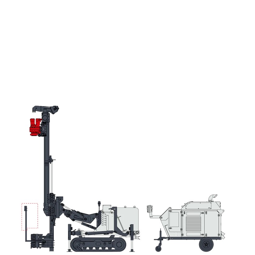 MC8D Comacchio: powerful drill rig for civil engineering MC8D Comacchio: powerful drill rig for civil engineering