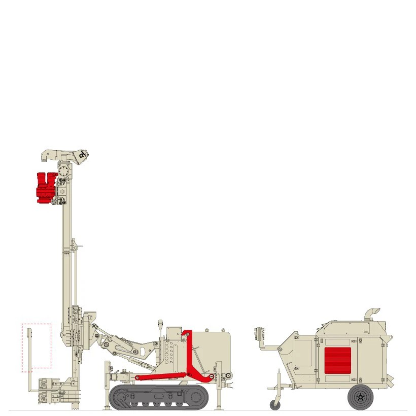 MC8D Comacchio: powerful drill rig for civil engineering MC8D Comacchio: powerful drill rig for civil engineering