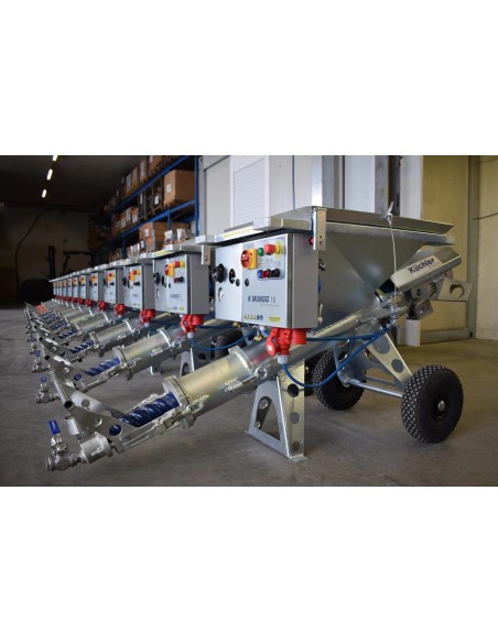 K-mungg Kuchler: compact and remote-controlled grout unit