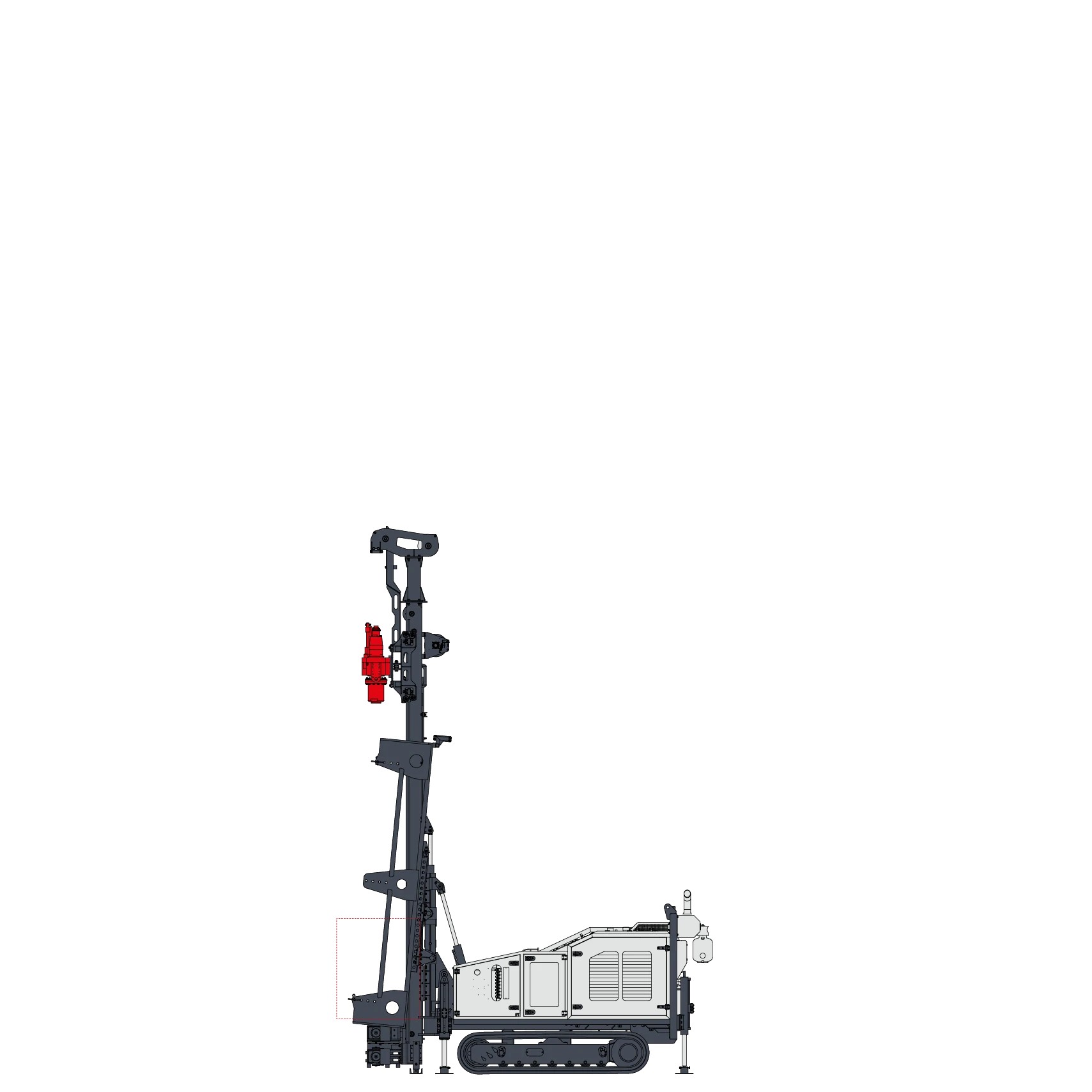 GEO 405 Comacchio: drill rig for deep coring and large bores GEO 405 Comacchio: drill rig for deep coring and large bores