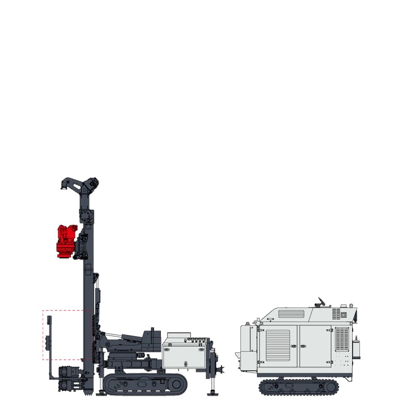 MC5D Comacchio : foreuse hydraulique pour génie civil exigent MC5D Comacchio : foreuse hydraulique pour génie civil exigent