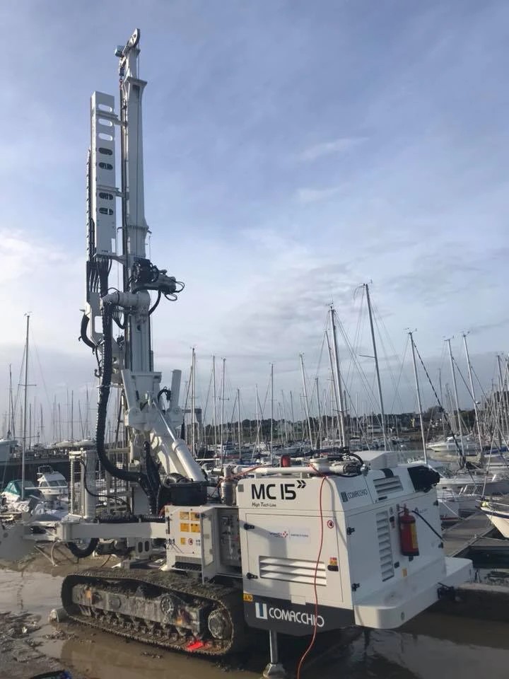 MC15 Comacchio : foreuse compacte pour génie civil