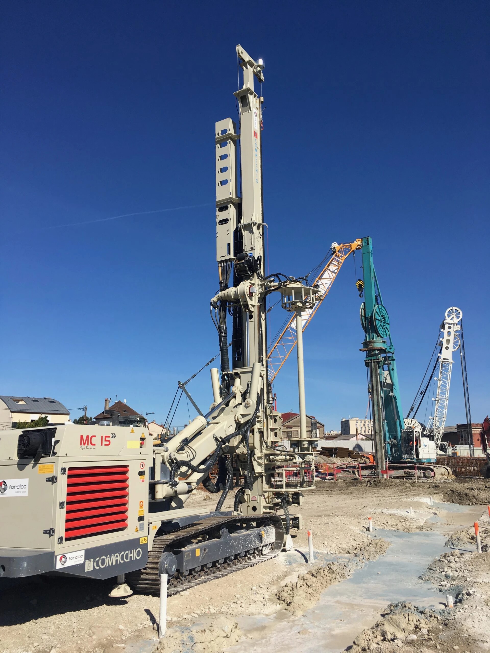 MC15 Comacchio : foreuse compacte pour génie civil