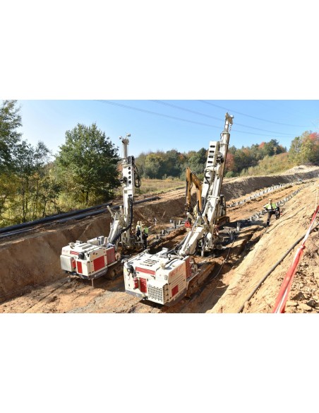MC15P Comacchio: high-power drill for foundation works