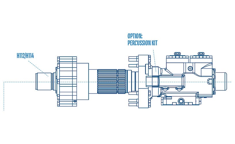RH32X Eurodrill: multifunction rotary head from X series RH32X Eurodrill: multifunction rotary head from X series