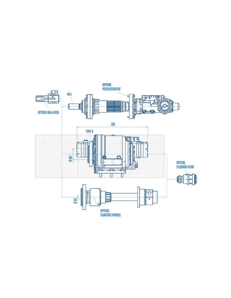 RH15X Eurodrill: versatile and adaptable rotary head