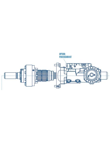RH12X Eurodrill: compact and modular rotary head