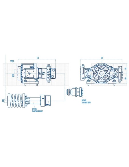 RH12X Eurodrill: compact and modular rotary head