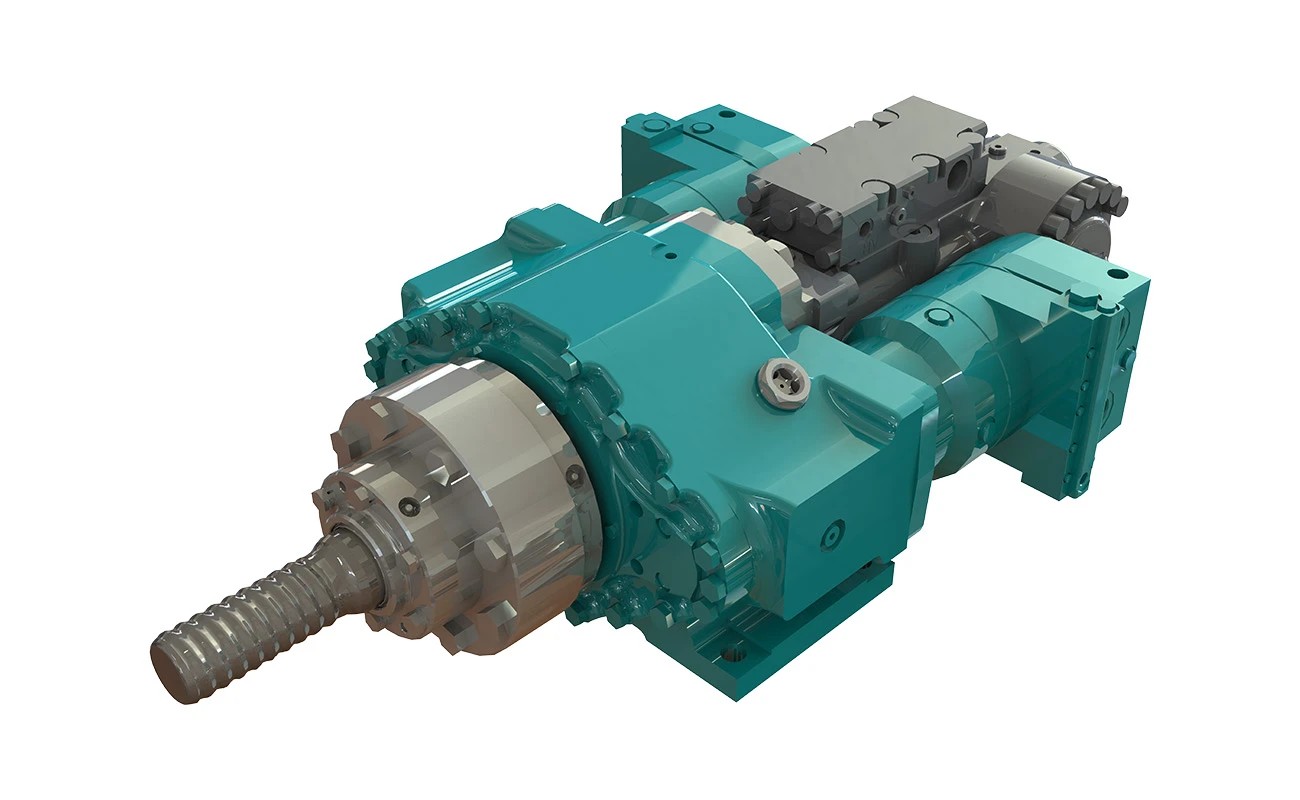 RH12X Eurodrill : tête rotative compacte et modulaire RH12X Eurodrill : tête rotative compacte et modulaire