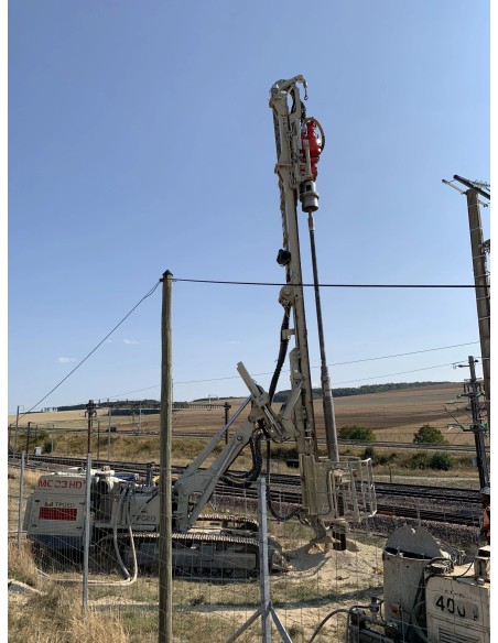 MC28 Comacchio : foreuse robuste pour génie civil exigeant