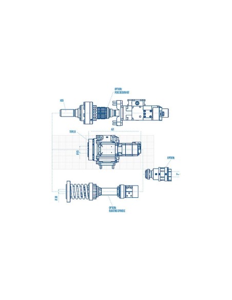 RH3X Eurodrill : tête rotative compacte et adaptable