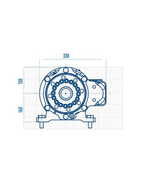 RH3X Eurodrill : tête rotative compacte et adaptable