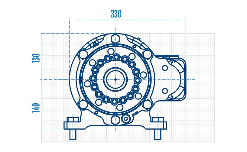 RH3X Eurodrill : tête rotative compacte et adaptable RH3X Eurodrill : tête rotative compacte et adaptable