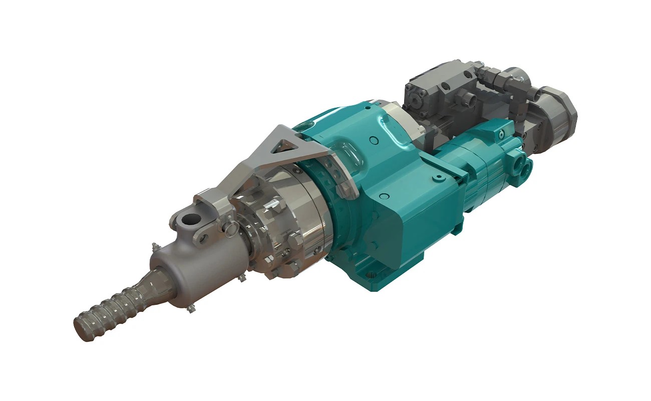 RH3X Eurodrill : tête rotative compacte et adaptable RH3X Eurodrill : tête rotative compacte et adaptable