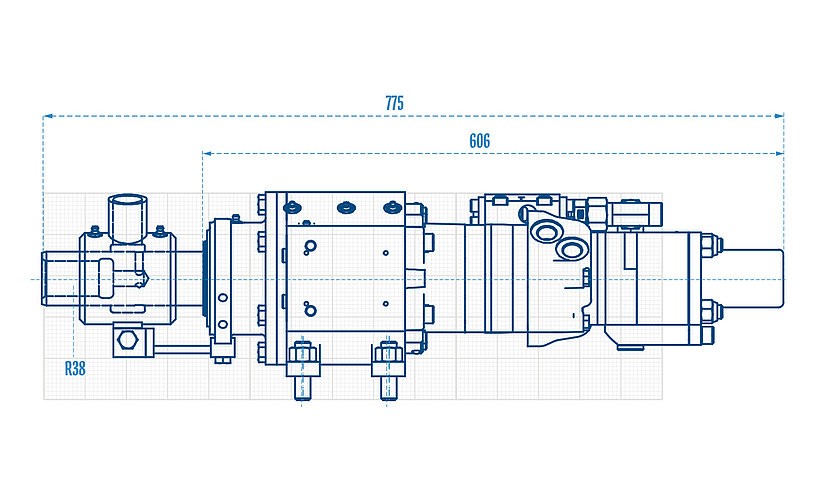 RH2X Eurodrill : tête rotative compacte et polyvalente RH2X Eurodrill : tête rotative compacte et polyvalente