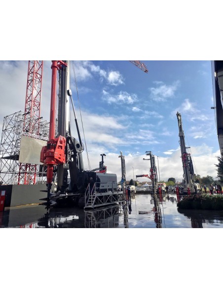 CH 850 : foreuse haute performance pour fondations profondes