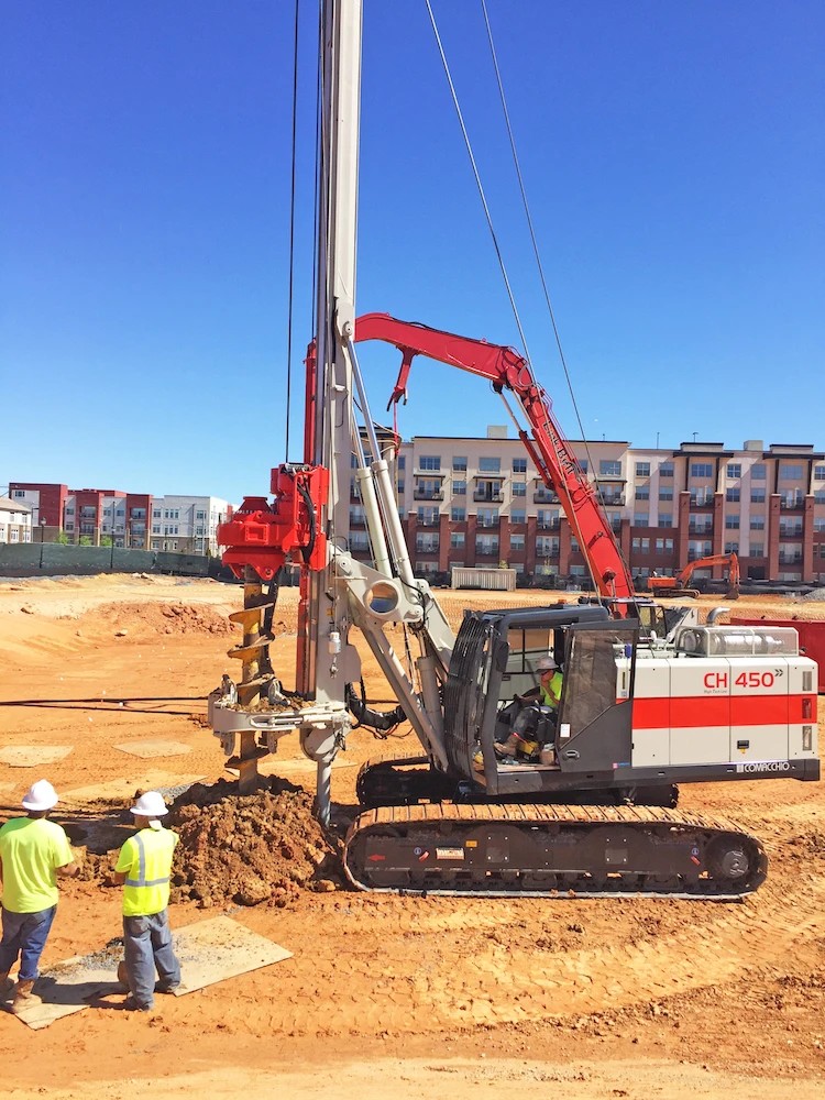 CH 450: versatile piling rig for all foundation types CH 450: versatile piling rig for all foundation types