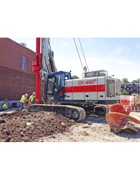 CH 18 Comacchio | Foreuse de pieux auto-montante et autonome