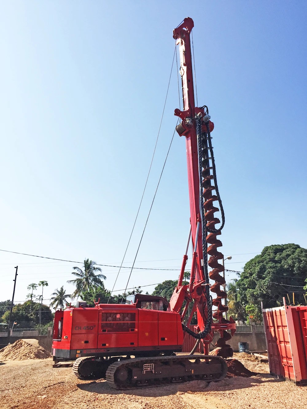 CH 450: versatile piling rig for all foundation types CH 450: versatile piling rig for all foundation types