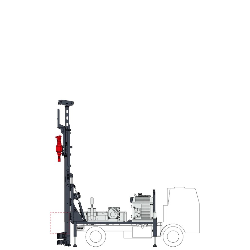 CA-T 10: mobile water drilling rig mounted on truck CA-T 10: mobile water drilling rig mounted on truck