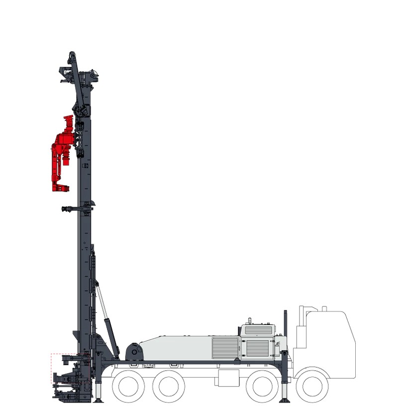 CA-T 30 : foreuse d’eau Comacchio sur camion CA-T 30 : foreuse d’eau Comacchio sur camion