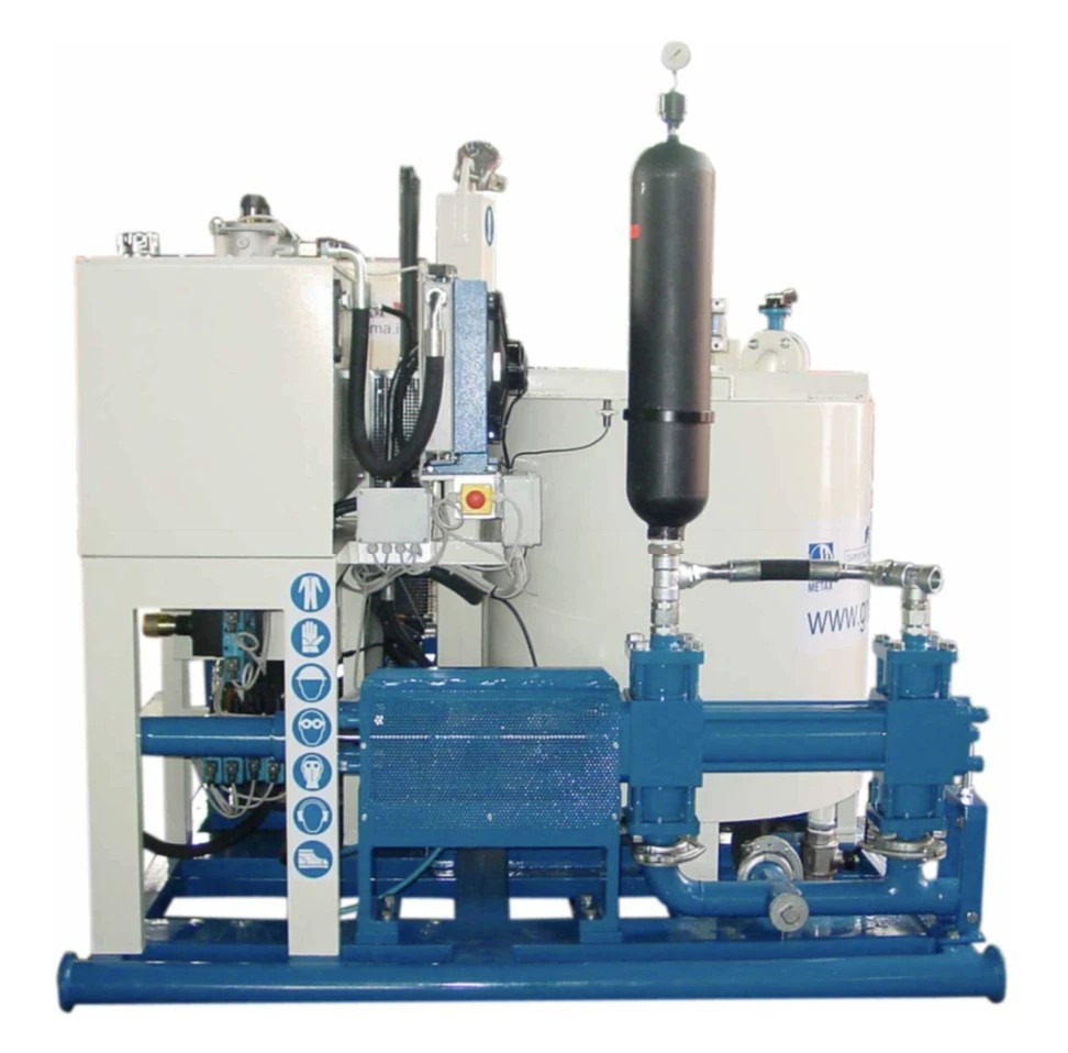 JMP5E Metax: high-flow thermal grout injection plant