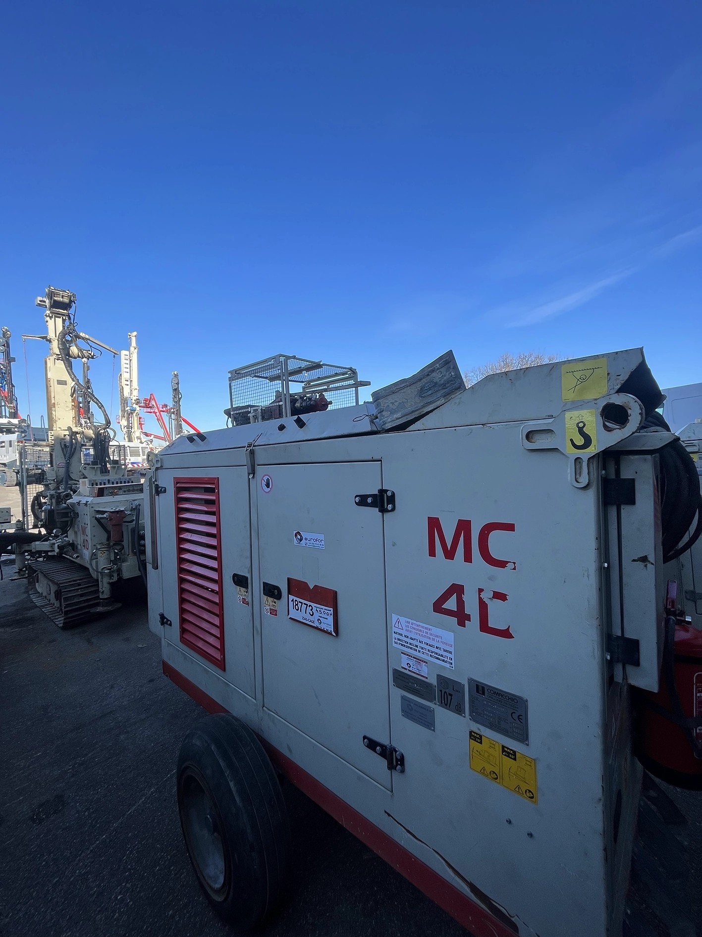Drillrig MC 4D - Used equipment Drillrig MC 4D - Used equipment