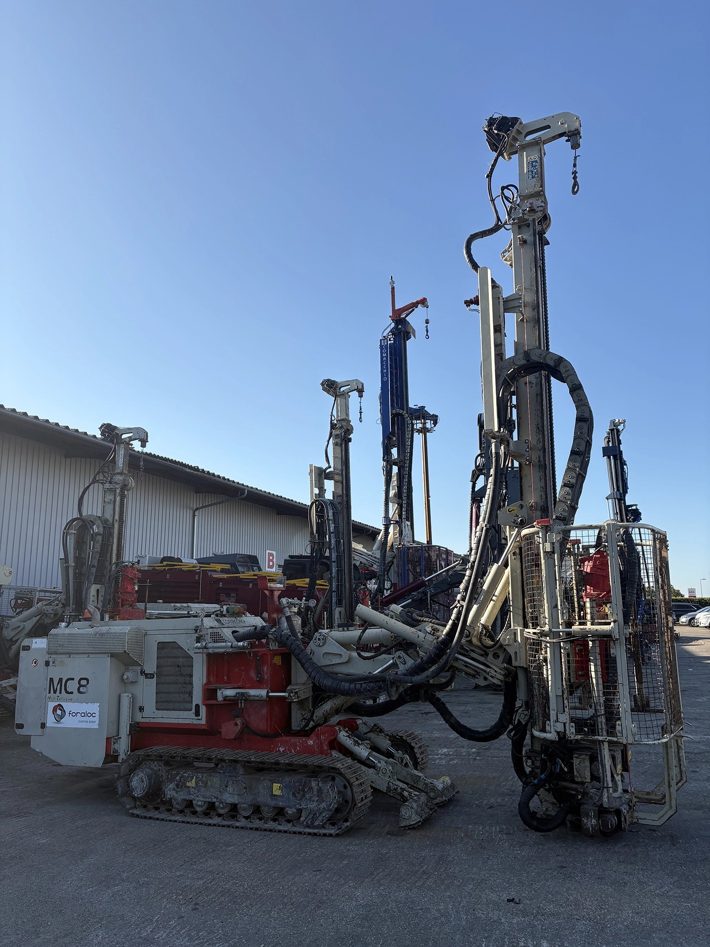 MC 8 Drill rig - Used equipment MC 8 Drill rig - Used equipment