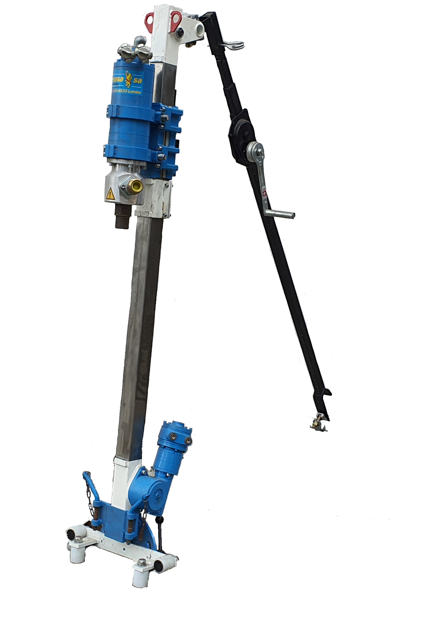 Mounty 90 L | Glissière de forage portable pneumatique | Lumesa