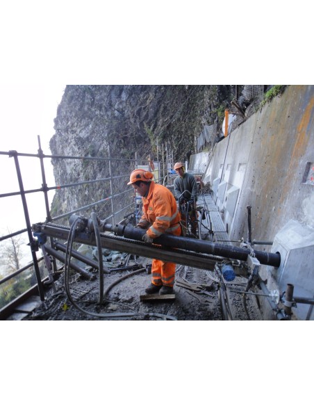 Mounty 91 H | Glissière de forage pour excavatrice compacte | Lumesa