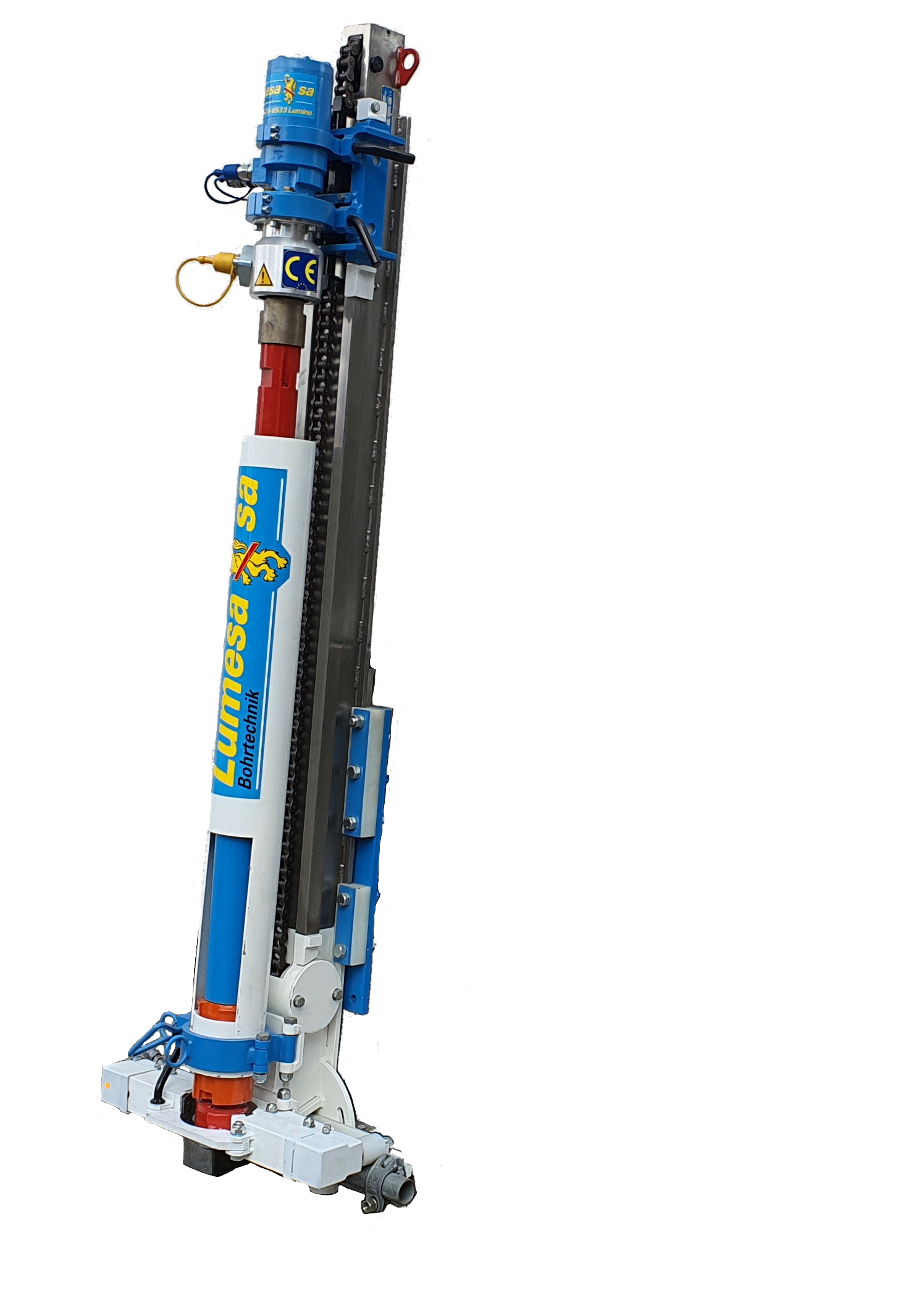 Mounty 91 H | Glissière de forage pour excavatrice compacte | Lumesa