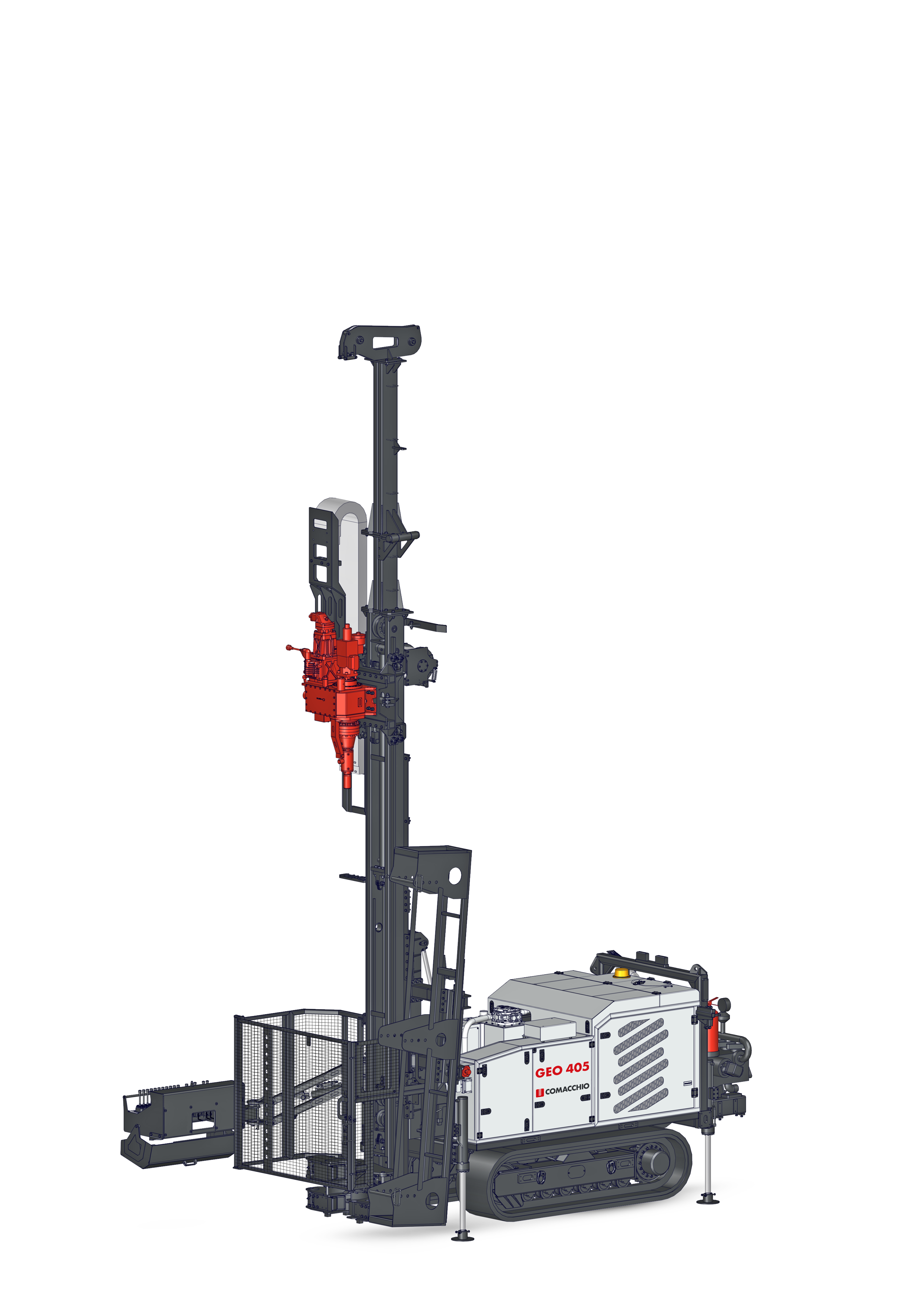 GEO 405 Comacchio: drill rig for deep coring and large bores
