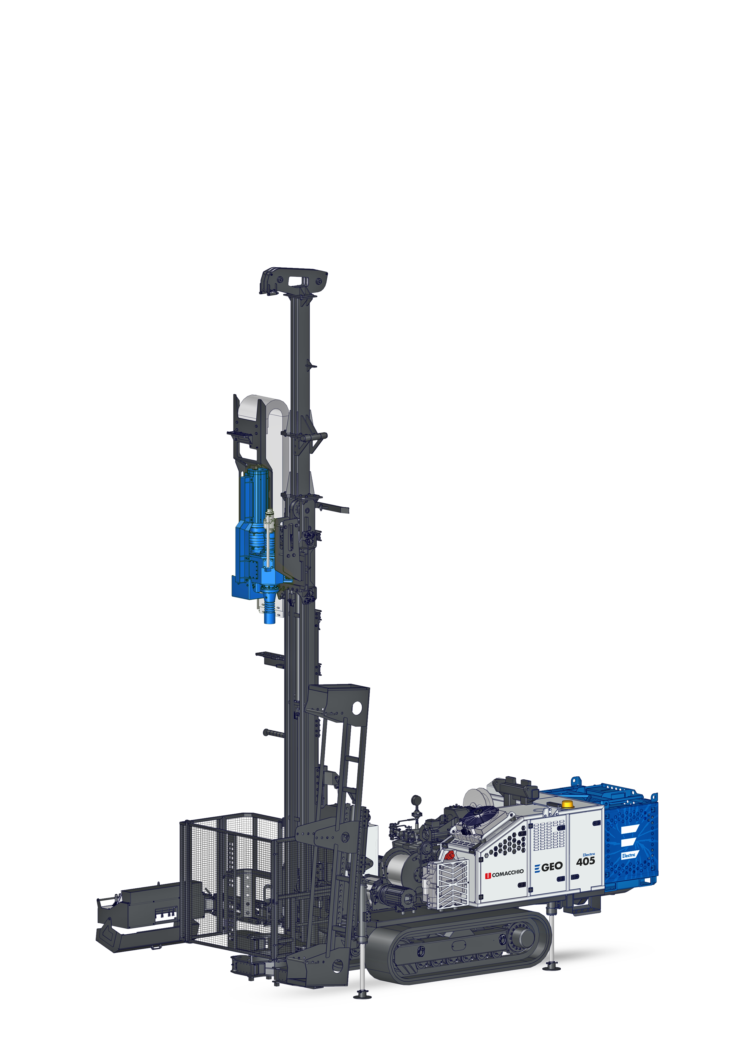 eGEO 405 Comacchio: fully electric geotechnical drill rig