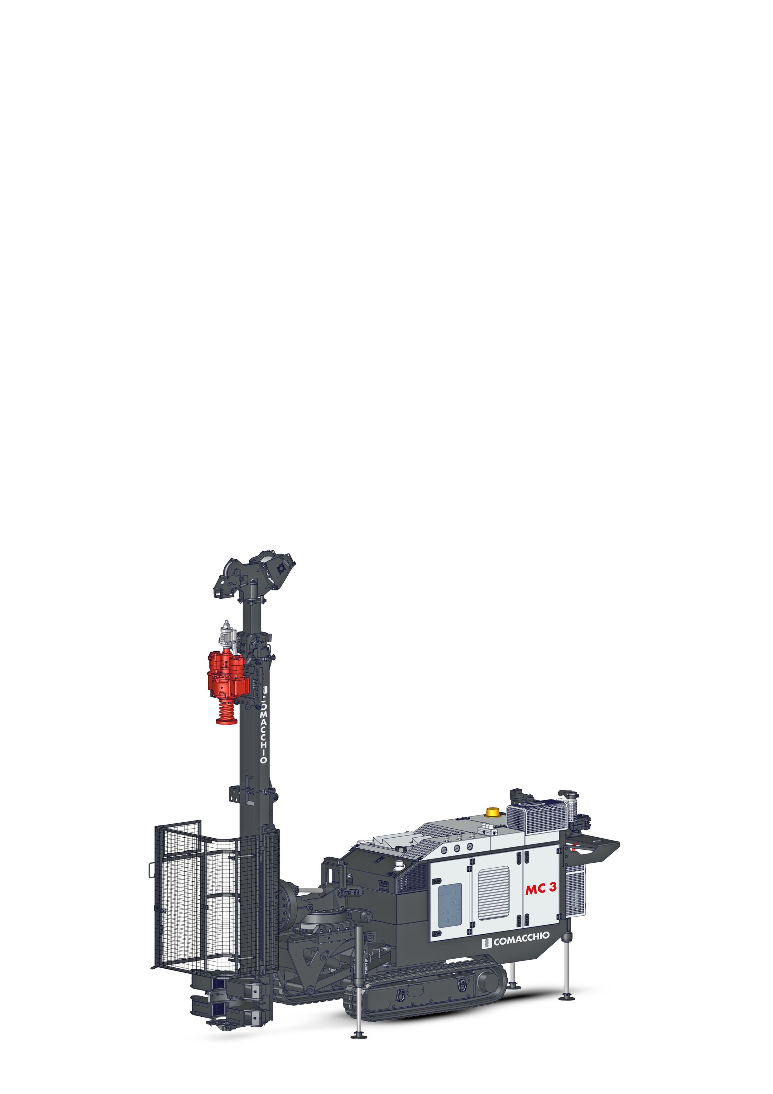 MC 3 Comacchio: compact, mobile, and safe drilling rig