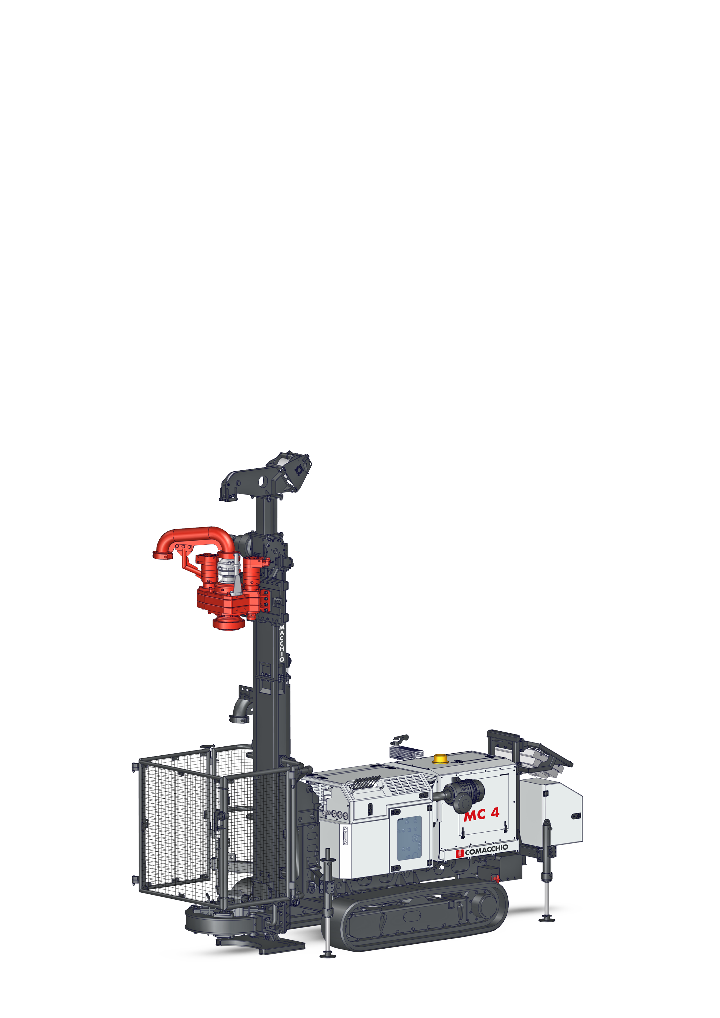 MC 4 Comacchio: compact and powerful drill rig for any project