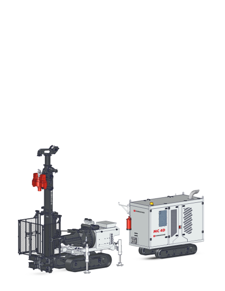 MC4D Comacchio: powerful, compact and high-performance rig