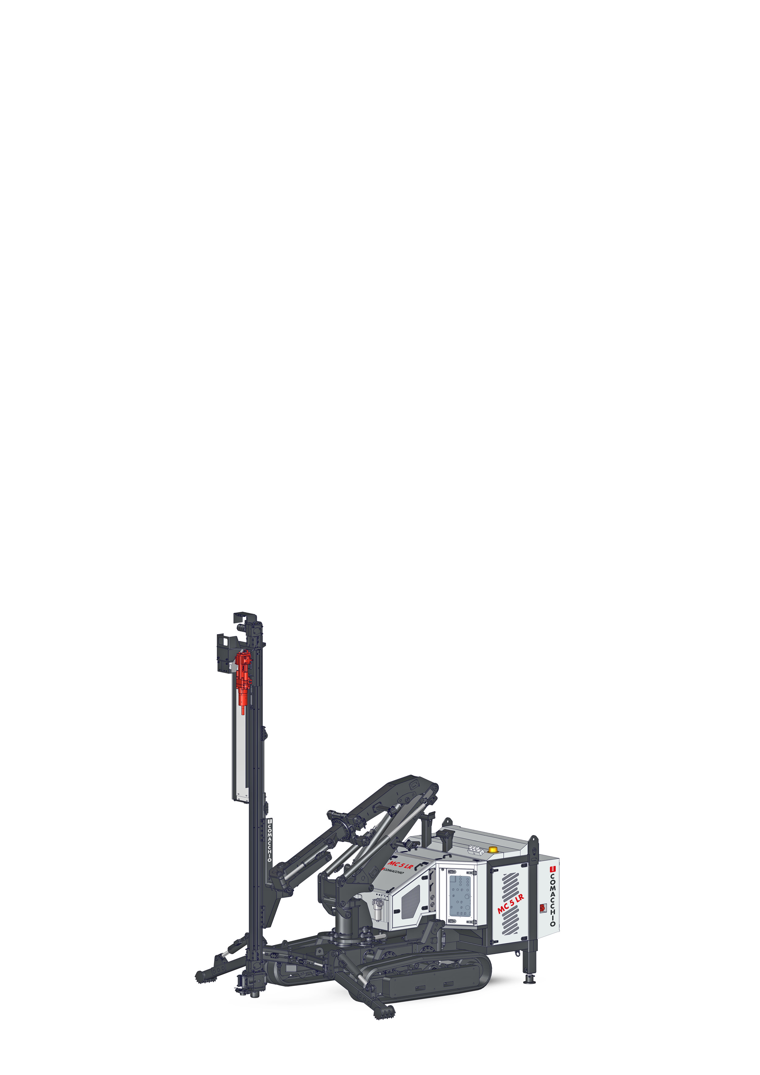 MC 5 LR Comacchio: long reach drill rig for difficult terrain