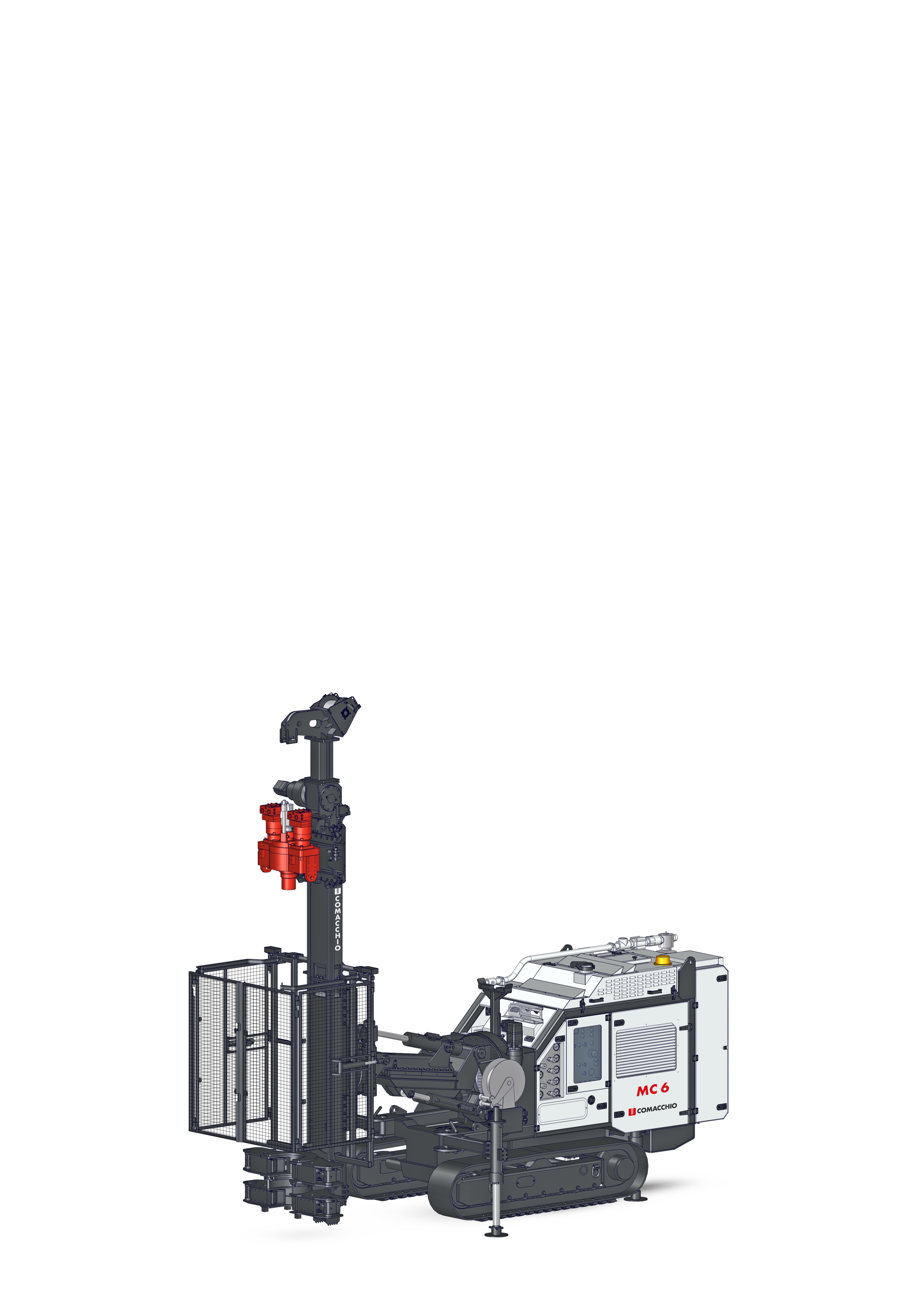 MC6 Comacchio: compact and powerful drill rig for civil works
