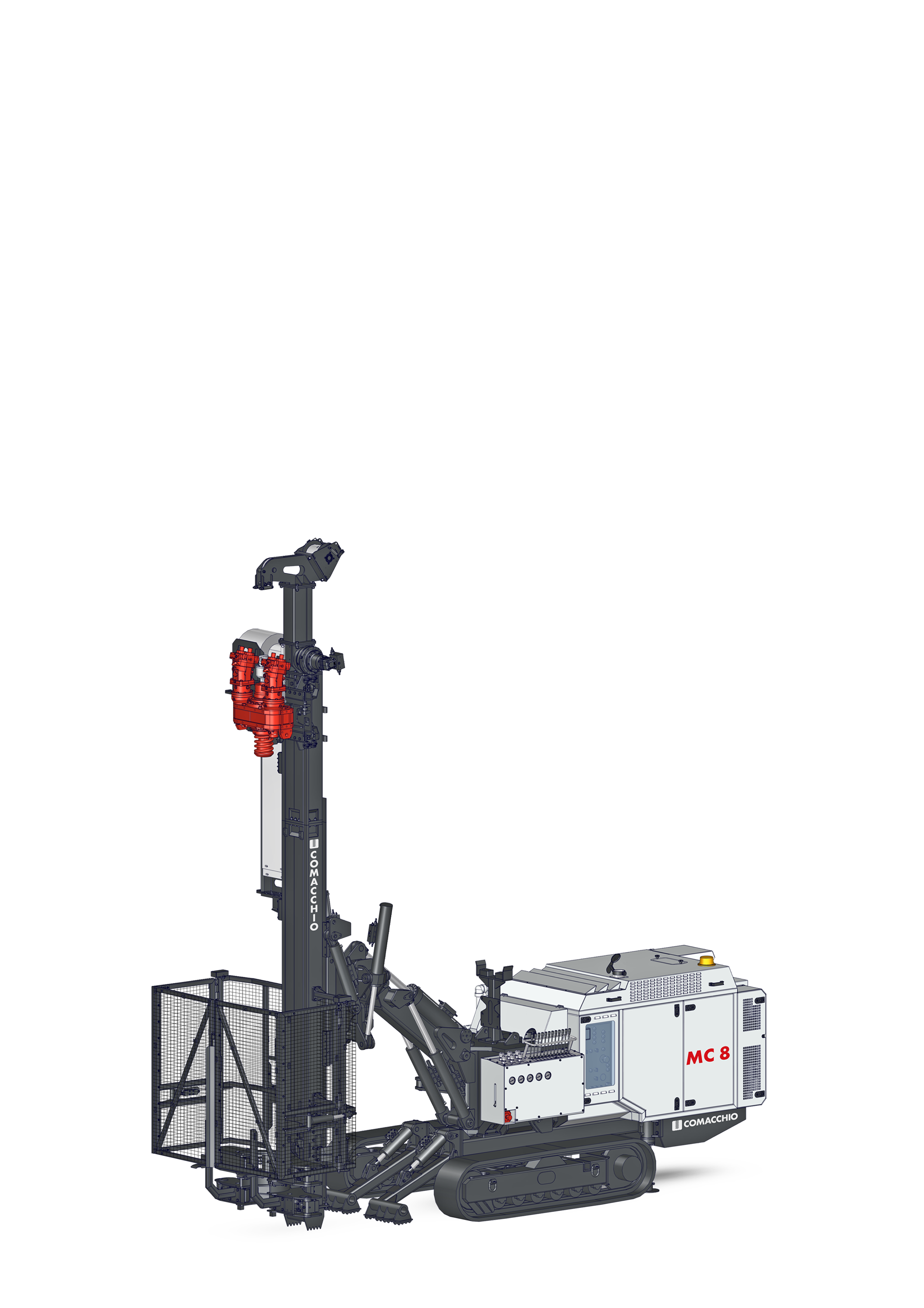 MC 8 Comacchio: versatile drill rig for civil engineering
