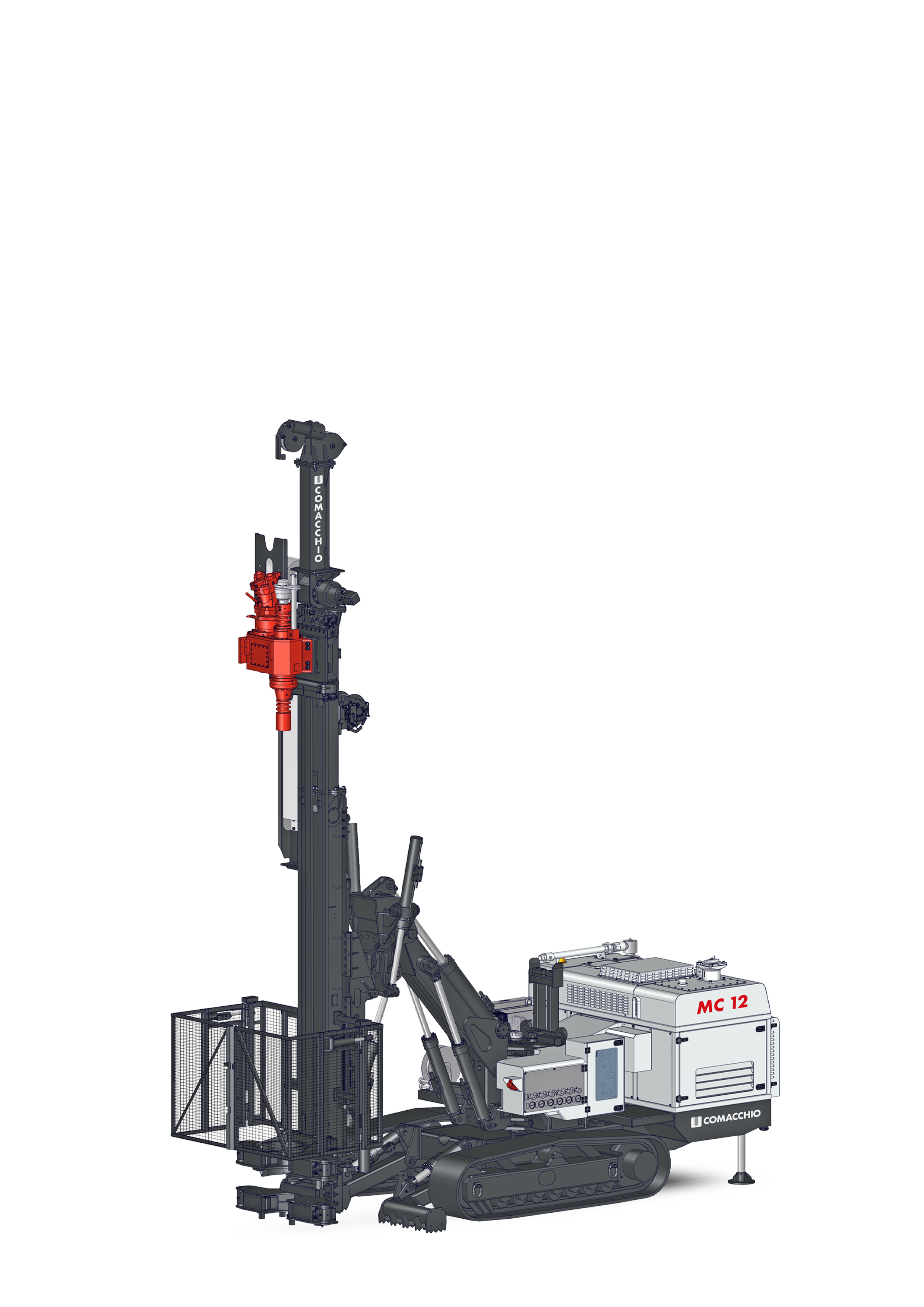 MC12 Comacchio: high-power drill for civil engineering