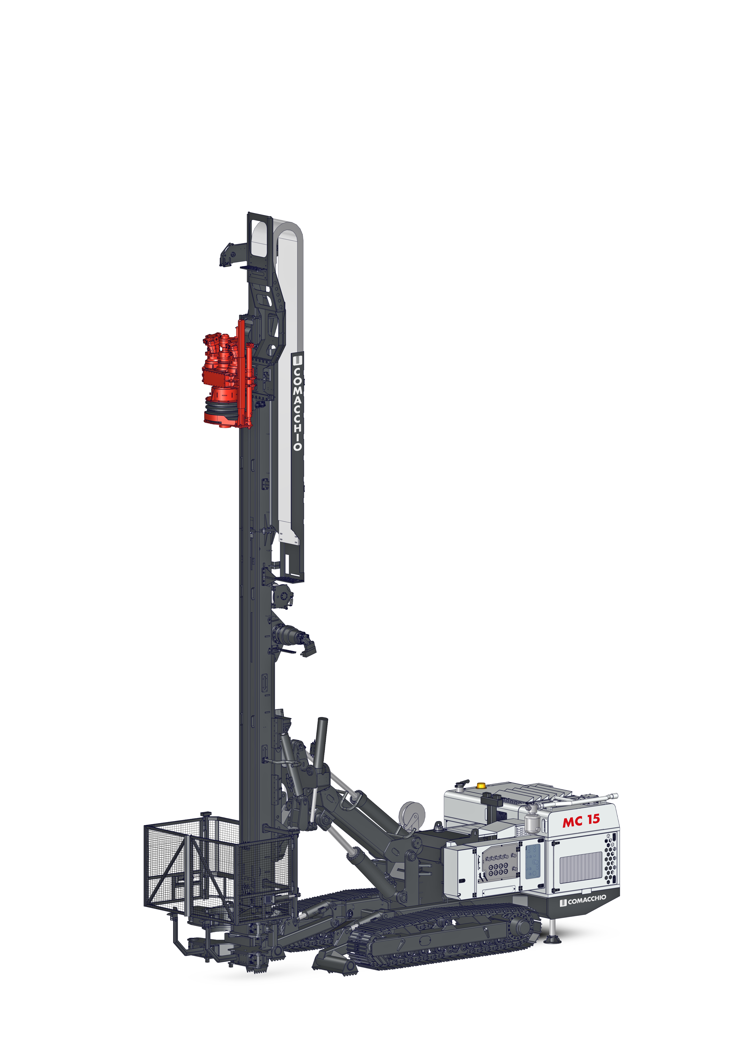MC15 Comacchio: compact drill rig for civil engineering