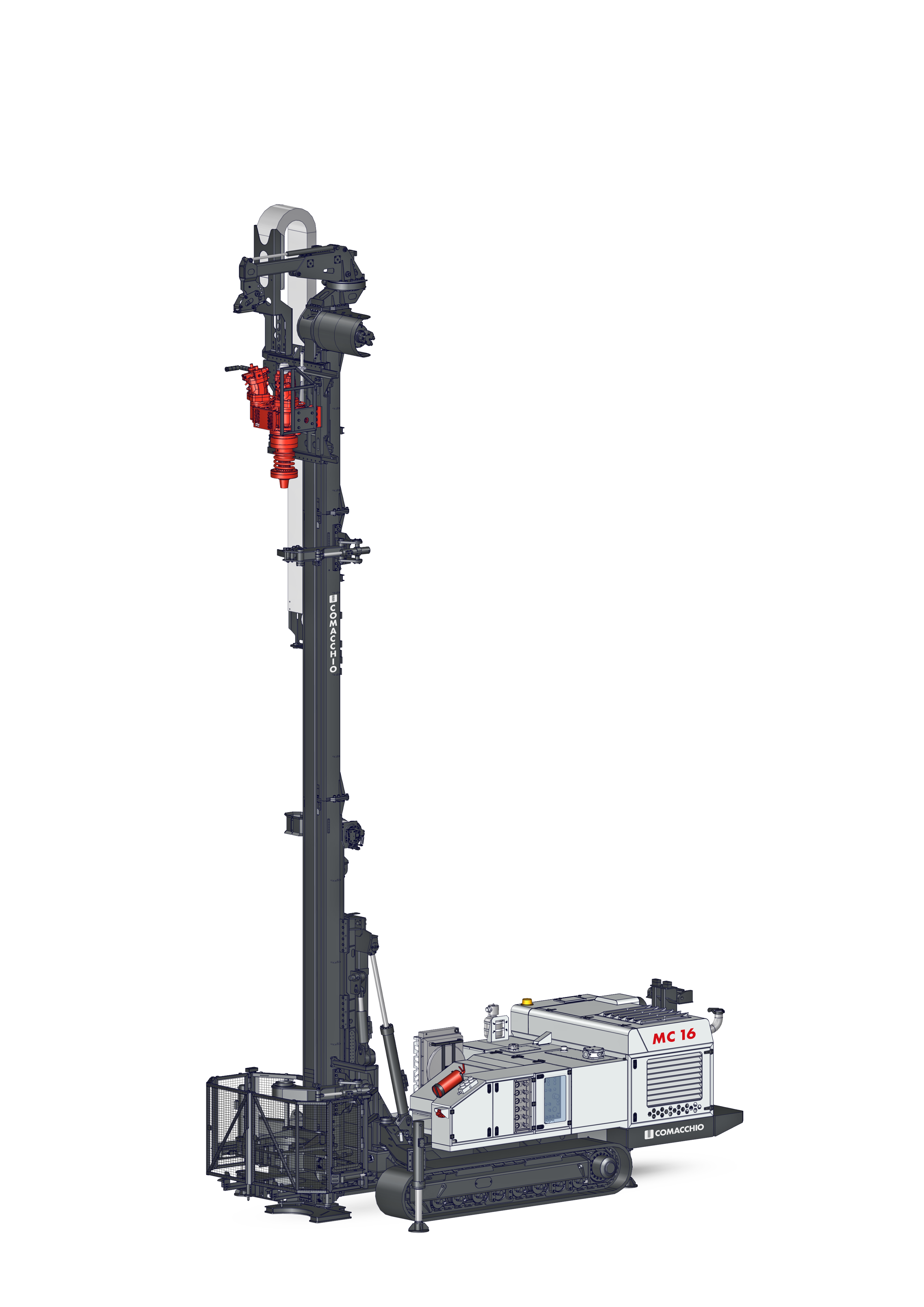 MC16 Comacchio: vertical drill with simplified kinematics